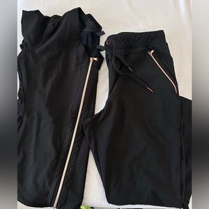 Black Cherokee scrub set